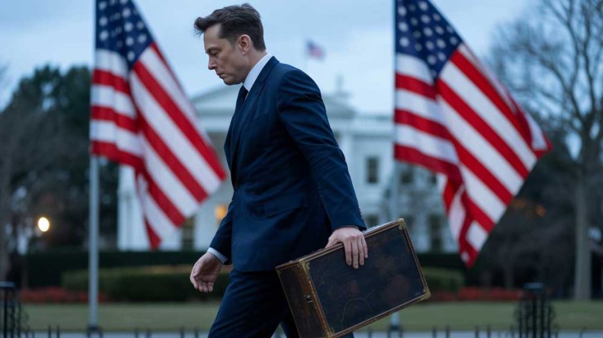Why Elon Musk exit from Usa Government?