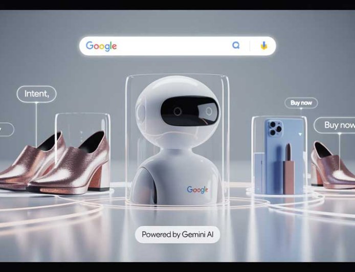 How does Google’s integration of AI shopping directly into search results redefine the traditional e-commerce funnel?